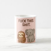 Funny mug quotes コーヒーマグカップ (中央)