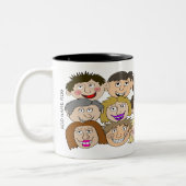 Funny Mug Which A Name Can Be Added ツートーンマグカップ (左)