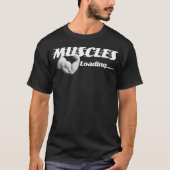 Funny Muscles  Bodybuilder & Gym Men's T-Shirt  Tシャツ (正面)