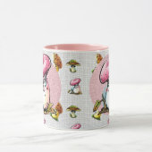 Funny Mushroom Cartoon Mug マグカップ (中央)