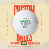 Funny My Ball Gag Gift For Golf Buddies Titleist ゴルフボール