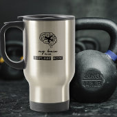 Funny My Brain is on Airplane Mode Coworker Gift トラベルマグ