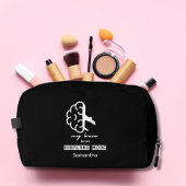 Funny My Brain is on Airplane Mode Coworker Simple ドップキット