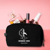 Funny My Brain is on Airplane Mode Coworker Simple ドップキット