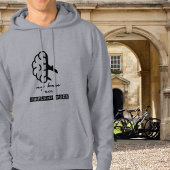 Funny My Brain is on Airplane Mode Coworker Simple パーカ