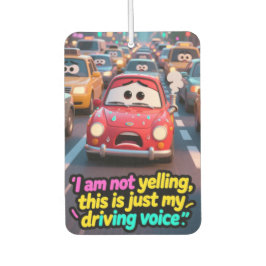 Funny "My Driving Voice" Stressed Car Air Freshene カーエアーフレッシュナー