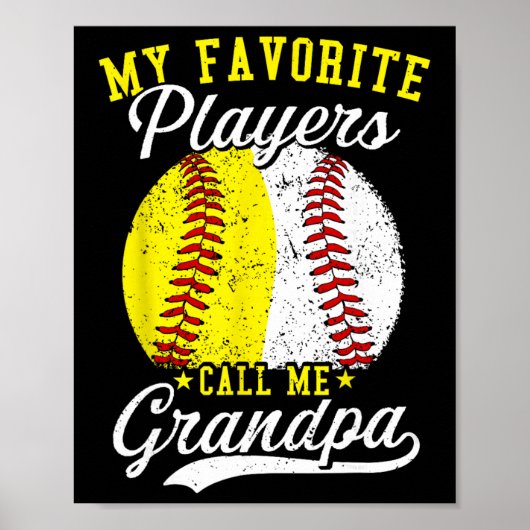 Funny My Favorite Sell Softll Player Calls Me Gran ポスター (正面)