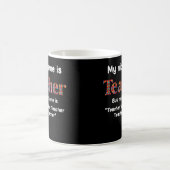 Funny My Nickname Is Teacher But My Full Name Is T コーヒーマグカップ (中央)