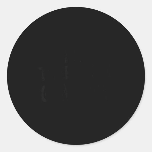 Funny My Therast Gave Up Mental Health Humor  ラウンドシール (正面)