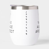 Funny Nacho Average Architect Pun Cute Mustache (右面)