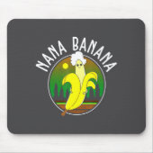 Funny Nana Banana  マウスパッド (正面)