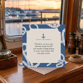 Funny Nautical "Shipwrecked" Birthday Card
