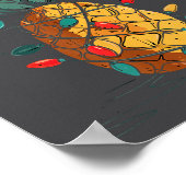 Funny Ne Christmas Graphics Lights Lover  ポスター (角)