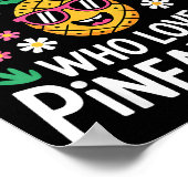 Funny Ne Design For Women Girls Fruit Ne Lover  ポスター (角)