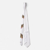 Funny Neck Tie Happy Playful Giraffe - Smile ネクタイ (裏面)