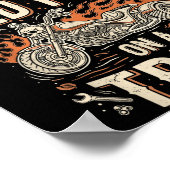 Funny Never Underestimate An Old Man On A Trike Gr ポスター (角)