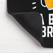 Funny New Dad Baby Shower Cheers A Baby Is Brewing マウスパッド (コーナー)