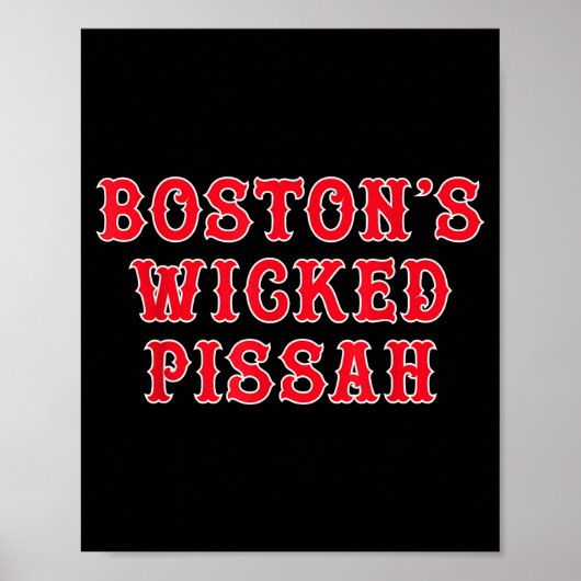 Funny New England Boston's Wicked Ah ポスター (正面)