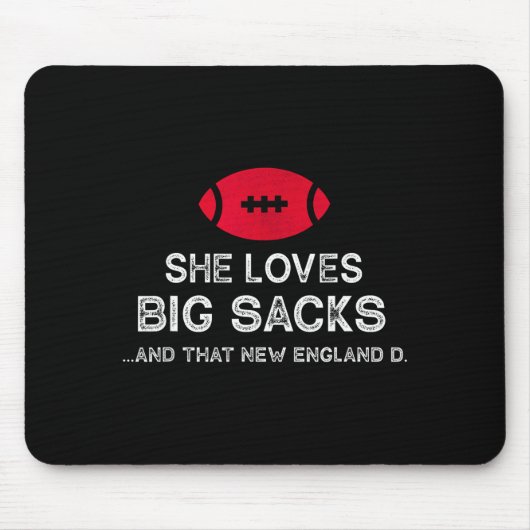 Funny New England Football Quote Men Women Gift マウスパッド (正面)