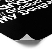 Funny New Grandma Promotion Quote Grandmother Humo ポスター (角)