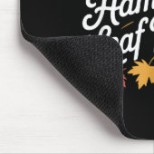Funny New Hampshire Leaf Er's Club Autumn Fall Lea マウスパッド (コーナー)