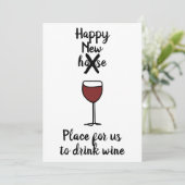 Funny New Home Wine  案内状 (スタンド正面)