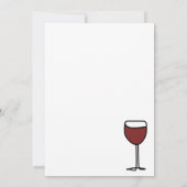 Funny New Home Wine  案内状 (裏面)