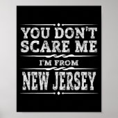 Funny New Jersey Home Garden State Gift  ポスター (正面)