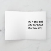 funny new job inspiration カード (内部)