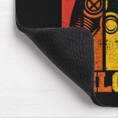 Funny New Mom Level Unlocked Gaming Pregnancy Anno マウスパッド (コーナー)