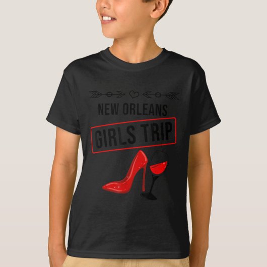 Funny New Orleans Girls Trip Gift For Women Cool T Tシャツ (正面)