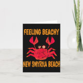 Funny New Smyrna Beach Vacation Summer Quote For M カード (正面)