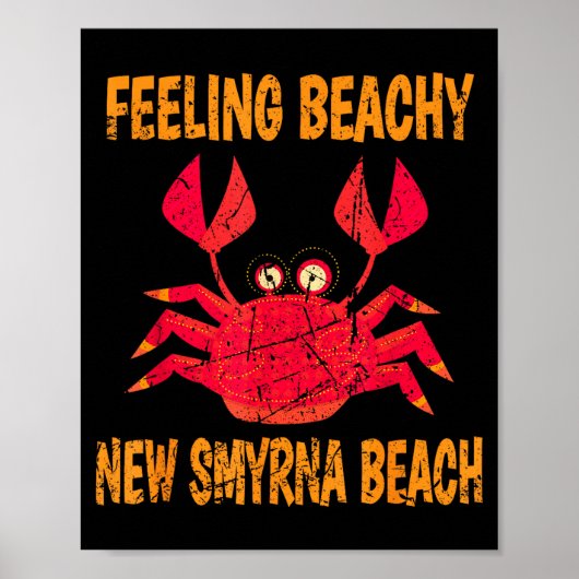 Funny New Smyrna Beach Vacation Summer Quote For M ポスター (正面)