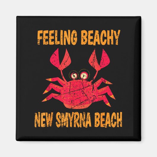 Funny New Smyrna Beach Vacation Summer Quote For M マグネット (正面)