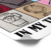 Funny New Teacher Quote In My Teacher Era Cool Tea ポスター (角)