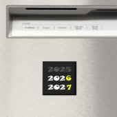 Funny New Year 2026 Six Seven 67 Meme  マグネット (インサイチュ (食洗機))