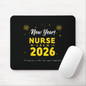 Funny New Year Nurse Crew 2026 Healthcare Celebrat マウスパッド (マウス)
