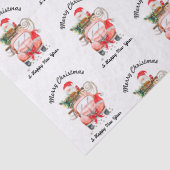 Funny new year truck Christmas 薄葉紙 (詳細)