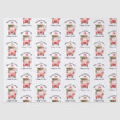 Funny new year truck Christmas 薄葉紙 (正面)