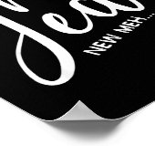 Funny New Years Eve New Year New Meh  ポスター (角)