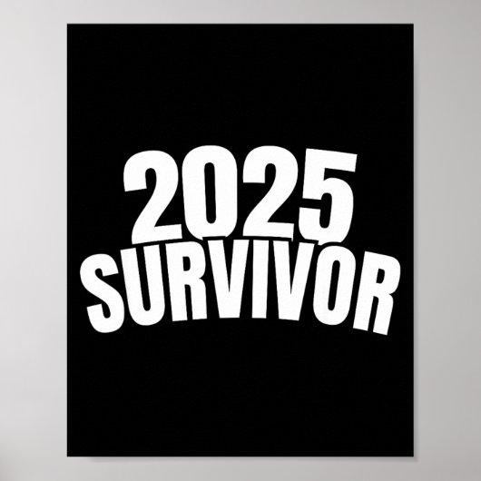 Funny New Years For Men 2025 Survivor  ポスター (正面)