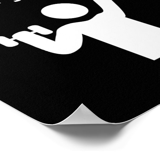 Funny New Years Resolution Workout Gym Time Exerci ポスター (角)