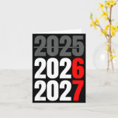 Funny New Years Shirts 67 Meme Boys New Years 2026 カード (黄色い花)