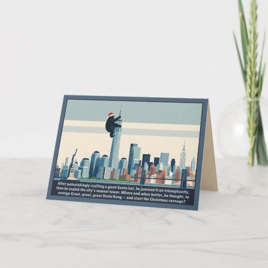 Funny New York Christmas カード (正面)