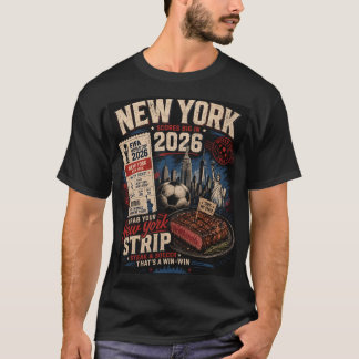 Funny New York Strip Soccer Tシャツ