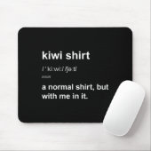Funny New Zealand For Men Women Kiwi Gift Humour マウスパッド (マウス)