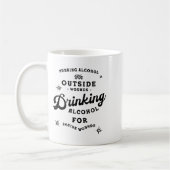 Funny Nick Miller Quote Shirt_ Alcohol Saying New  コーヒーマグカップ (左)