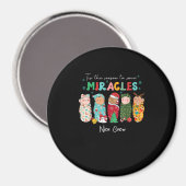 Funny Nicu Nurse Nurse Appreciation Christmas マグネット (正面/裏面)