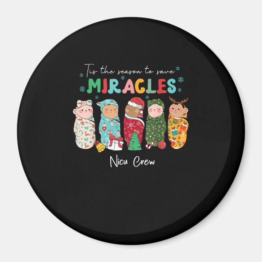 Funny Nicu Nurse Nurse Appreciation Christmas マグネット (正面)