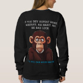 Funny Nigerian Quote Women's Hoodies & Sweatshirts スウェットシャツ (裏面)